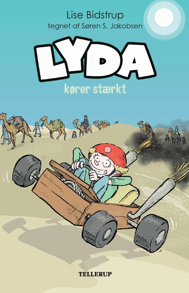 Buchcover für Lyda #5: Lyda kører stærkt (Lyt & Læs)