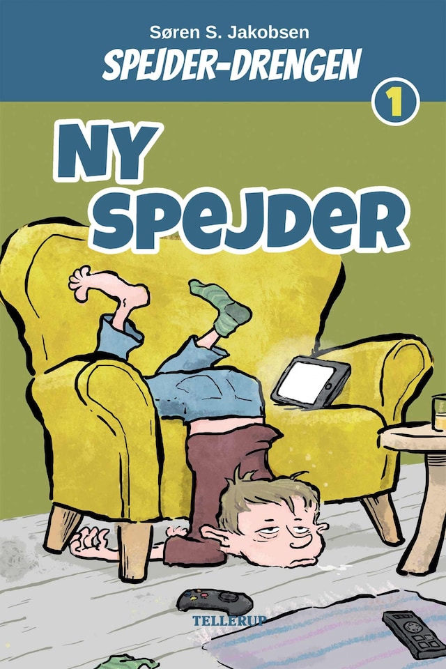 Book cover for Spejderdrengen #1: Ny spejder (Lyt & Læs)