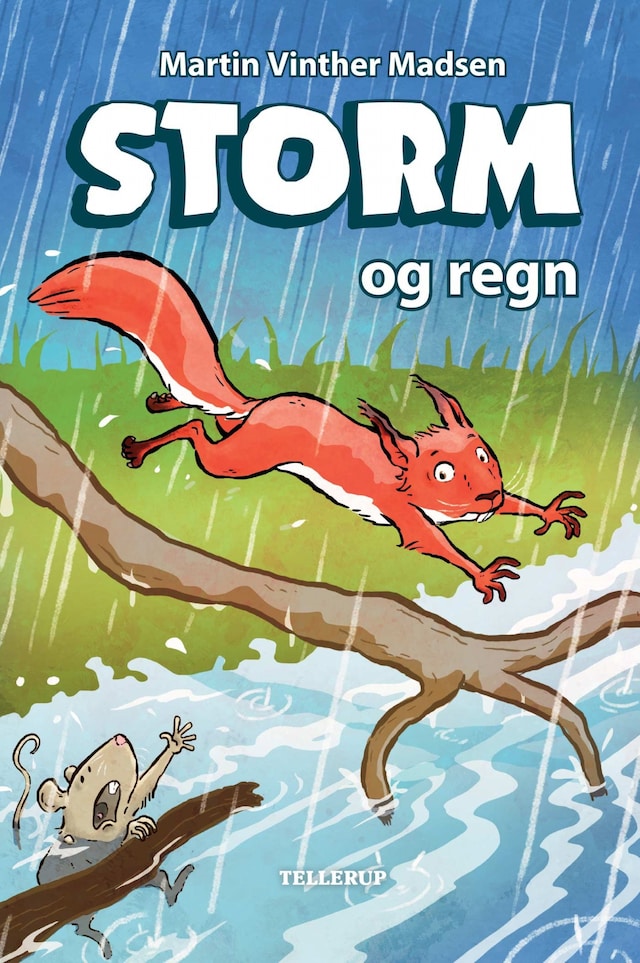 Book cover for Storm #2: Storm og regn (Lyt & Læs)