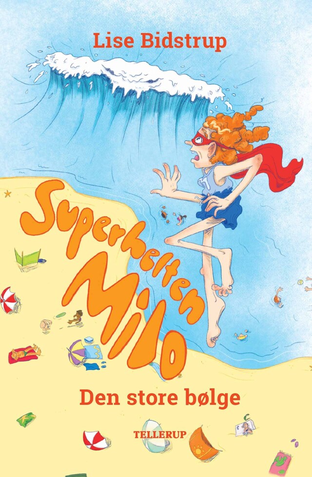 Book cover for Superhelten Milo #2: Den store bølge (Lyt & Læs)
