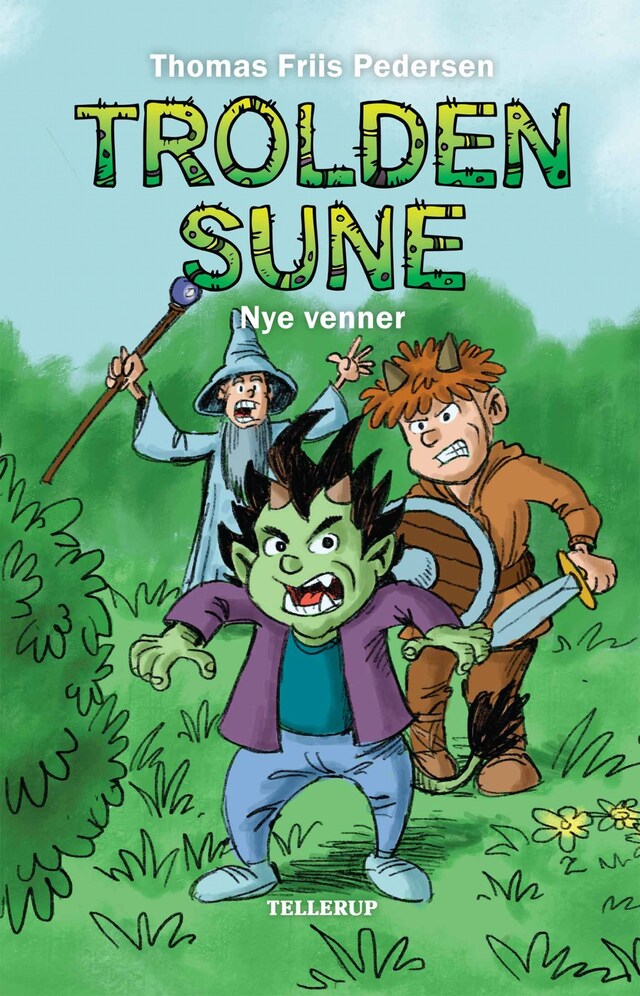 Book cover for Trolden Sune #1: Nye venner (Lyt & Læs)