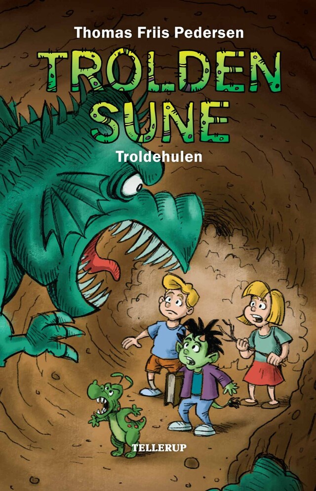 Couverture de livre pour Trolden Sune #2: Troldehulen (Lyt & Læs)