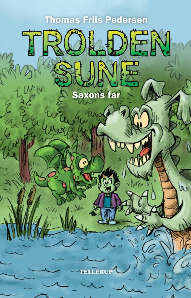 Book cover for Trolden Sune #3: Saxons far (LYT & LÆS)