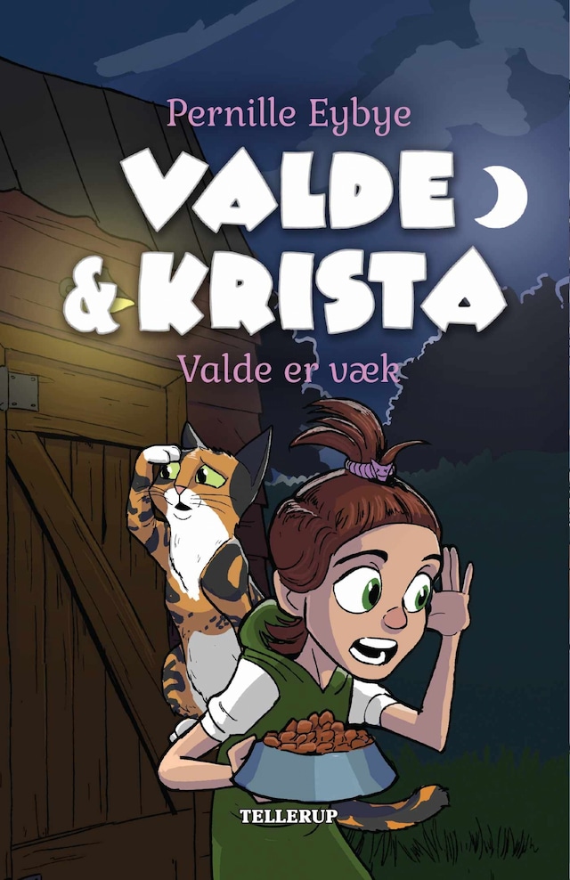 Okładka książki dla Valde & Krista #5: Valde er væk (Lyt & Læs)