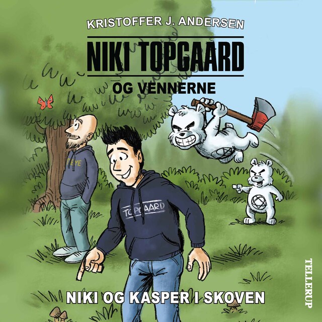 Book cover for Niki Topgaard og vennerne #1: Niki og Kasper i skoven