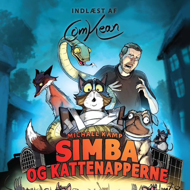 Boekomslag van Comkean præsenterer - Simba og kattenapperne