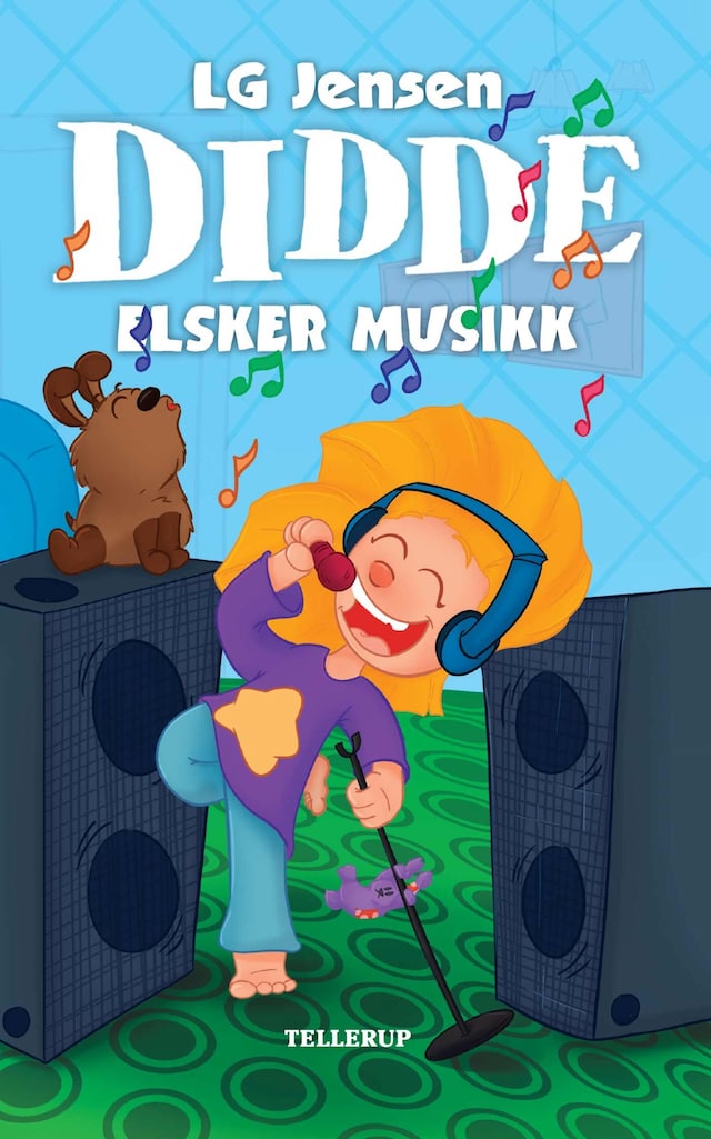Kirjankansi teokselle Didde elsker alt #3: Didde elsker musikk