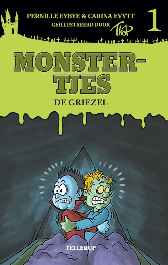 Book cover for Monstertjes #1: De Griezel