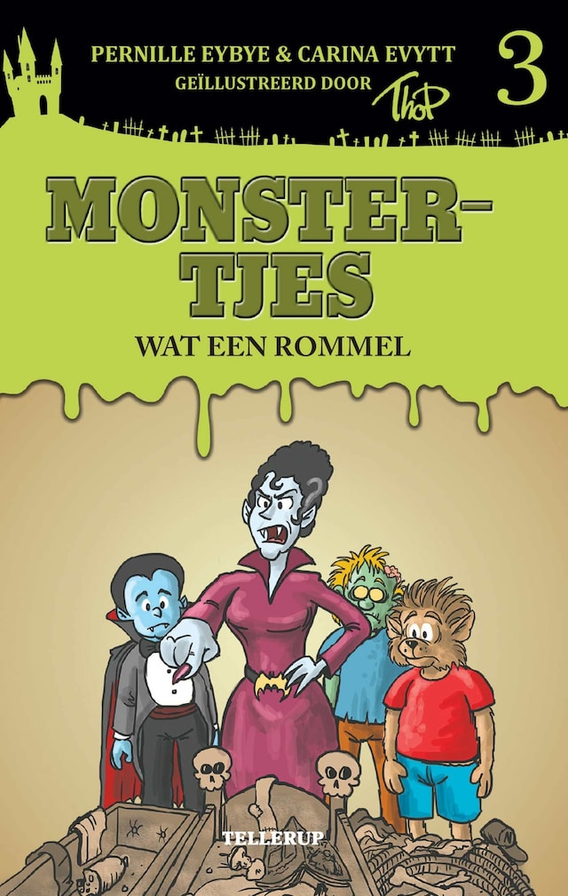 Boekomslag van Monstertjes #3: Wat een rommel