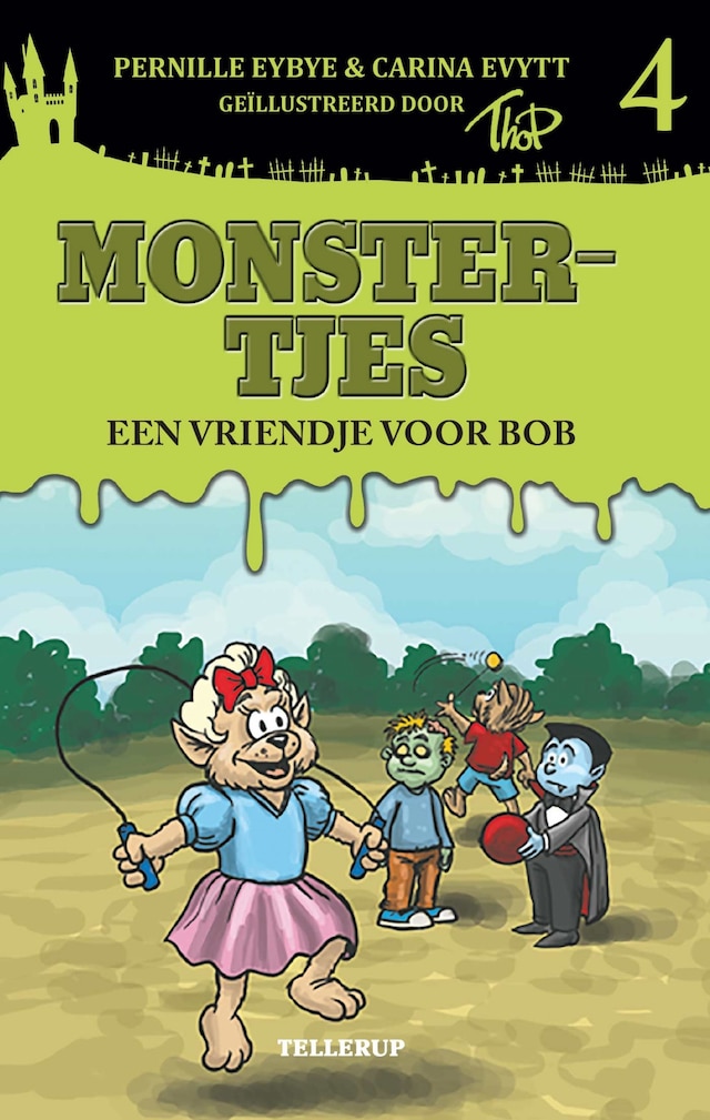 Book cover for Monstertjes #4: Een meisje voor Bob