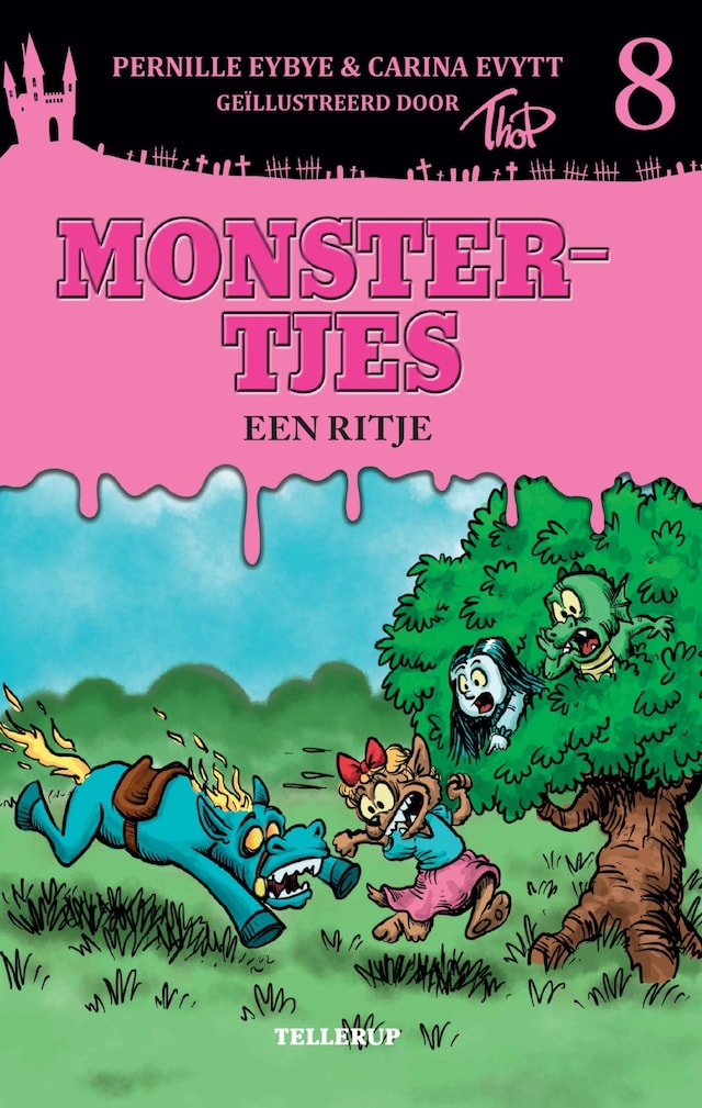 Portada de libro para Monstertjes #8: Een ritje
