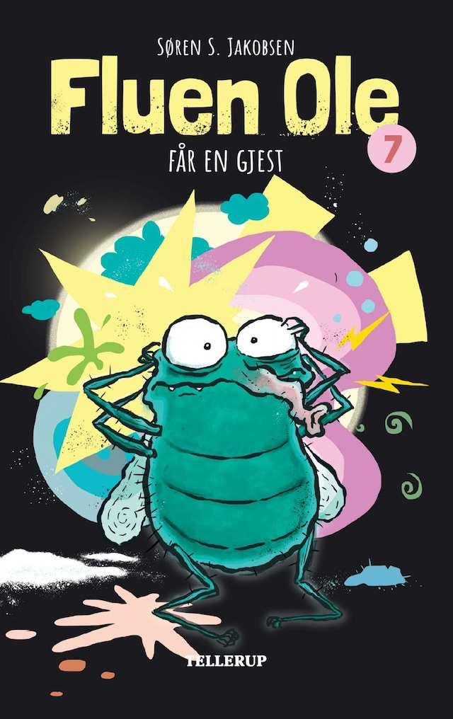 Book cover for Fluen Ole #7: Fluen Ole får en gjest