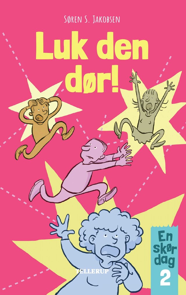 Book cover for En skør dag #2: Luk den dør! (Lyt & Læs)