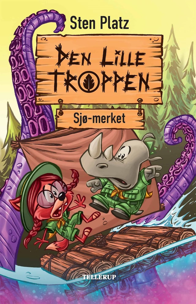 Buchcover für Den lille troppen #1: Sjø-merket