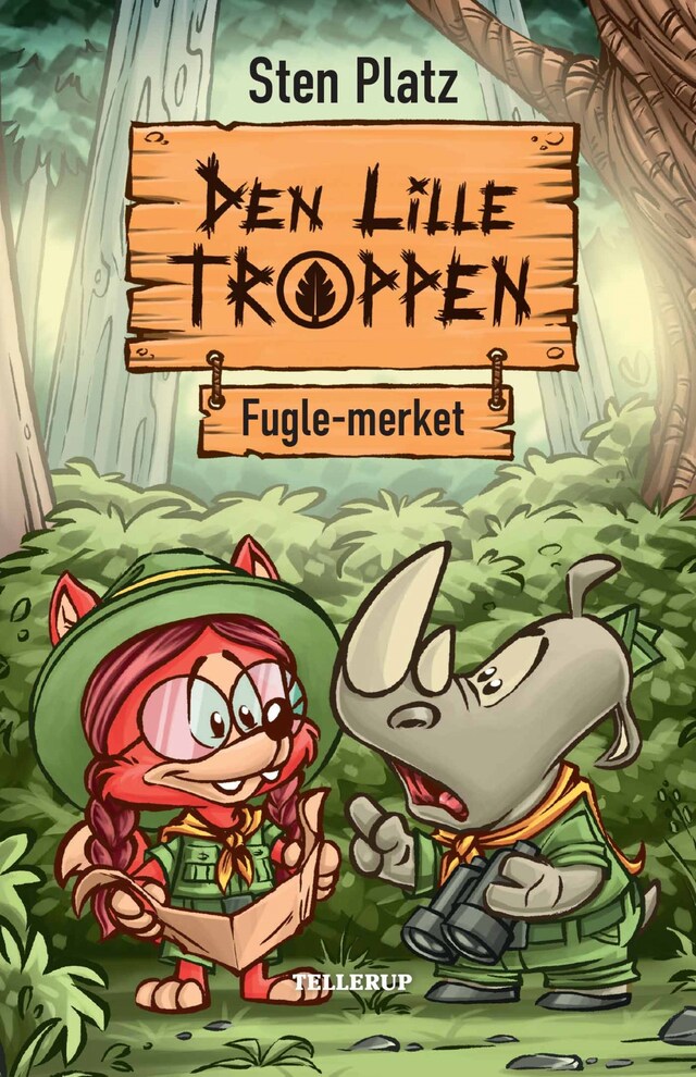 Bokomslag för Den lille troppen #2: Fugle-merket