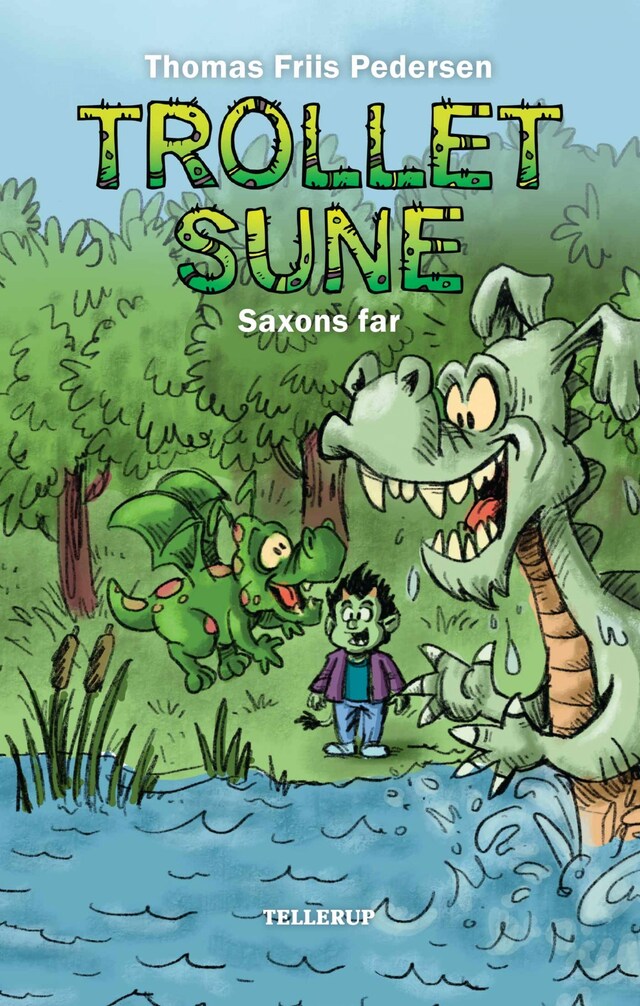Okładka książki dla Trollet Sune #3: Saxons far
