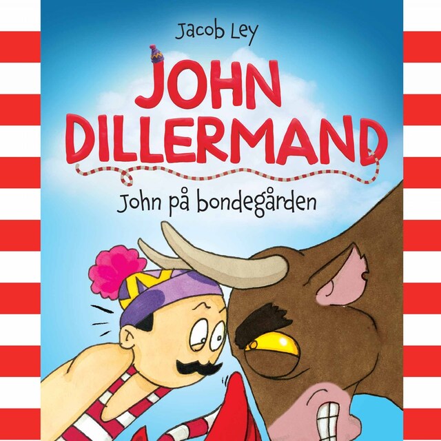 Bogomslag for John Dillermand #3: John på bondegården