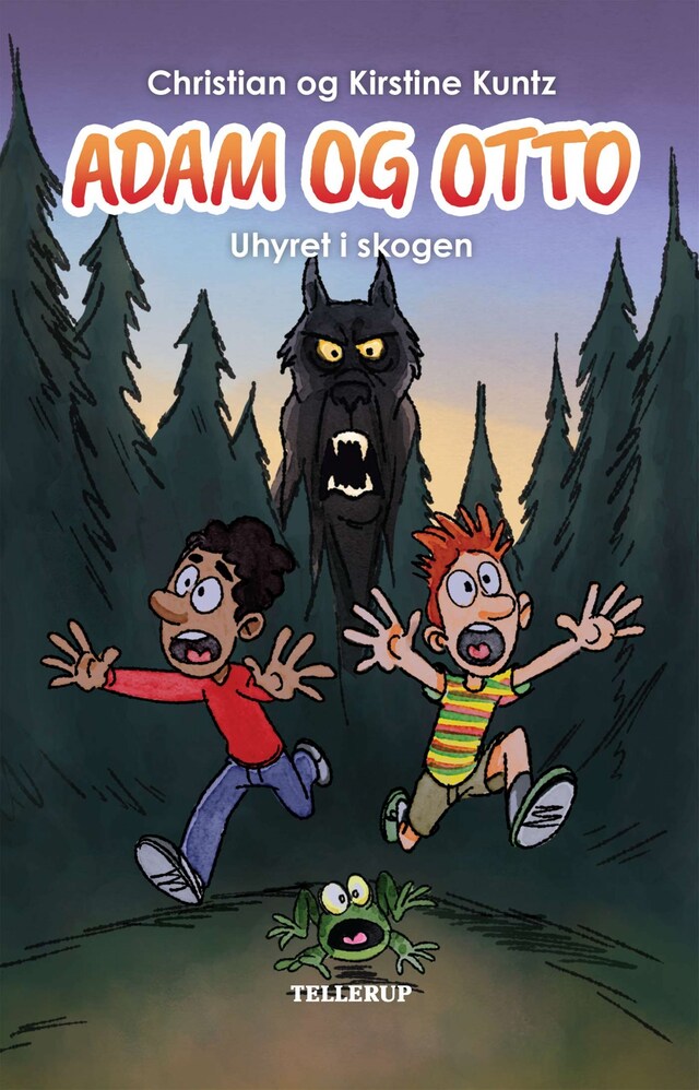 Buchcover für Adam og Otto #1: Uhyret i skogen
