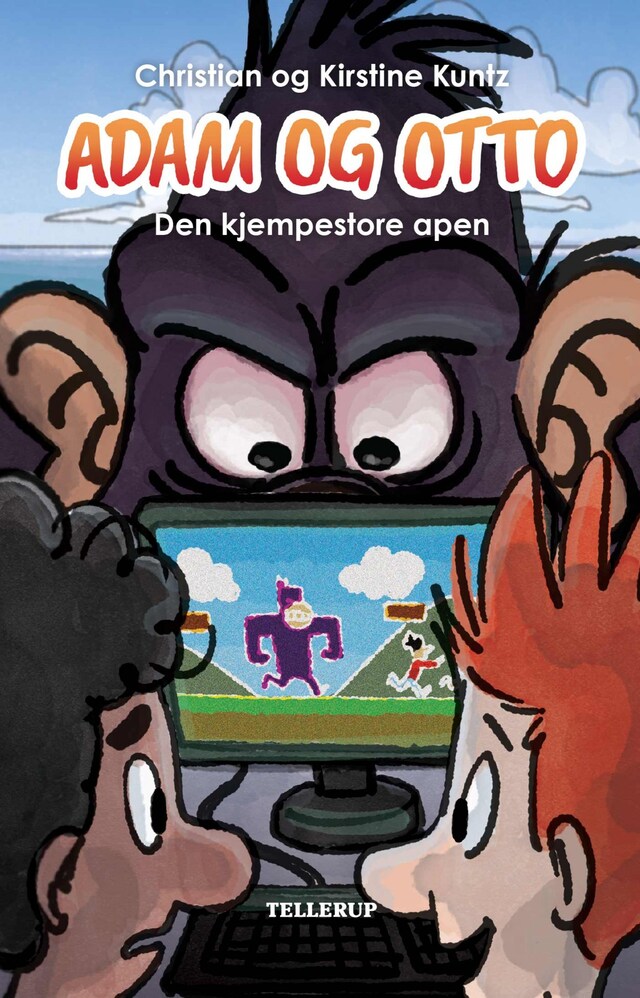Okładka książki dla Adam og Otto #2: Den kjempestore apen