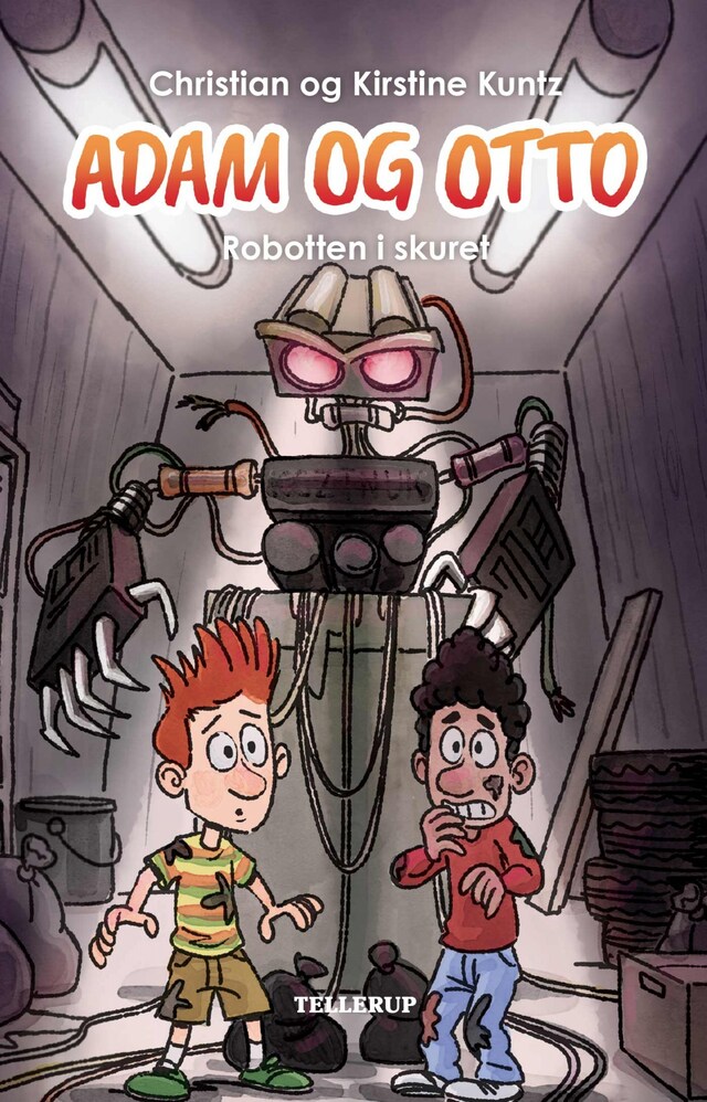 Bogomslag for Adam og Otto #3: Robotten i skuret