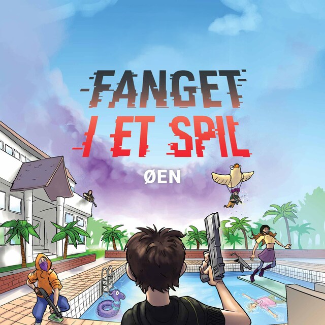 Bokomslag for Fanget i et spil #1: Øen