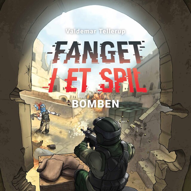 Boekomslag van Fanget i et spil #4: Bomben