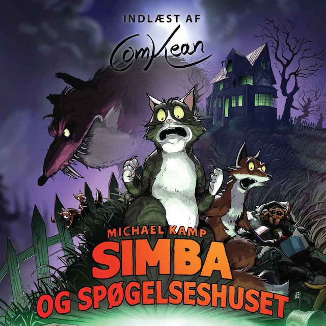 Book cover for ComKean præsenterer - Simba og spøgelseshuset