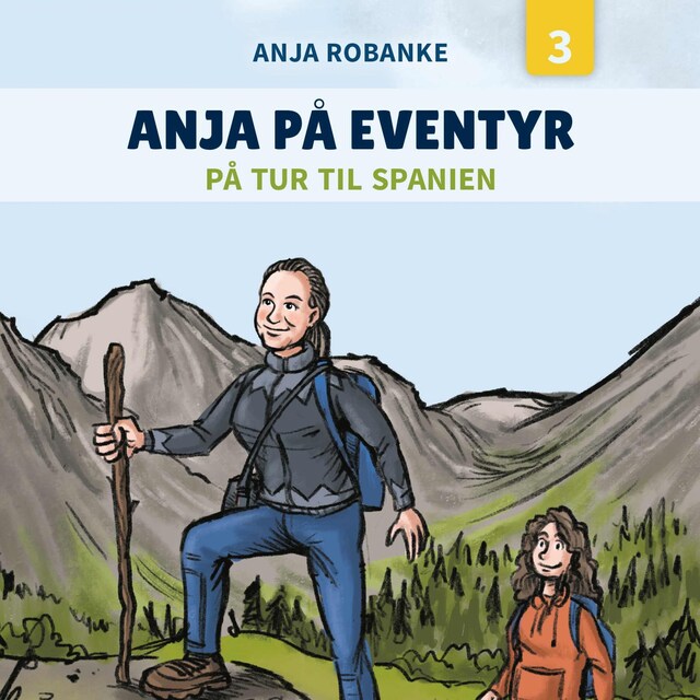 Buchcover für Anja på eventyr #3: På tur til Spanien