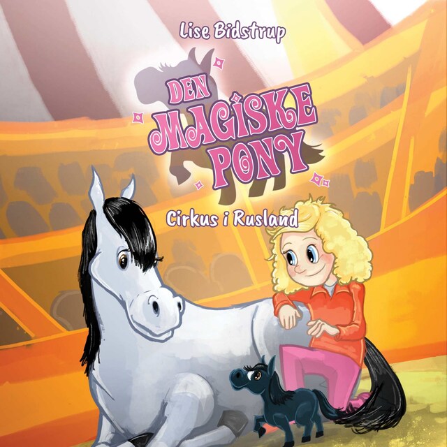 Portada de libro para Den magiske pony #2: Cirkus i Rusland