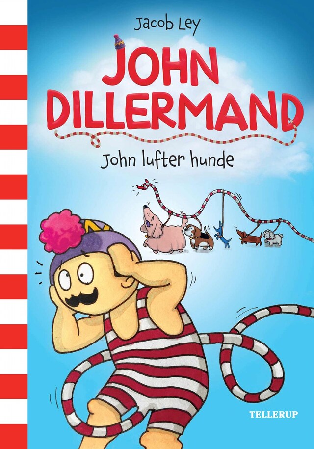 Okładka książki dla John Dillermand #1: John lufter hunde (Lyt & Læs)