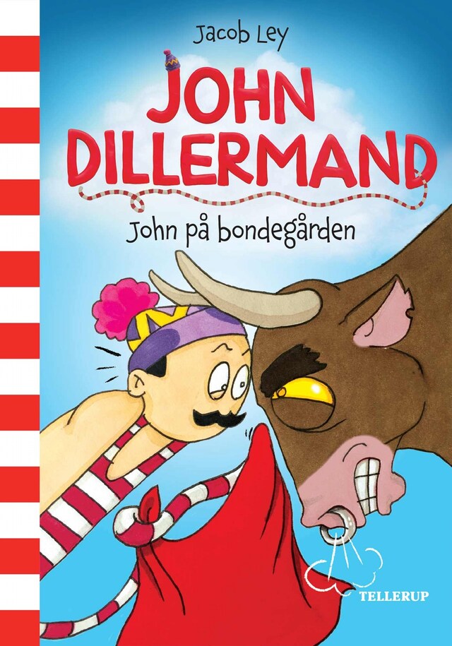 Bogomslag for John Dillermand #3: John på bondegården (Lyt & Læs)