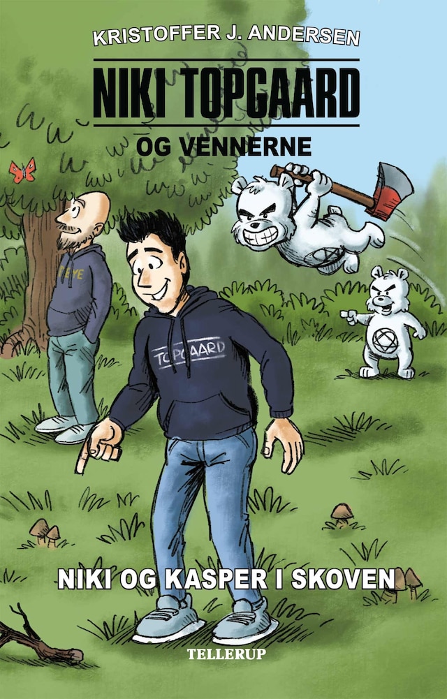 Book cover for Niki Topgaard og vennerne #1: Niki og Kasper i skoven (LYT & LÆS)