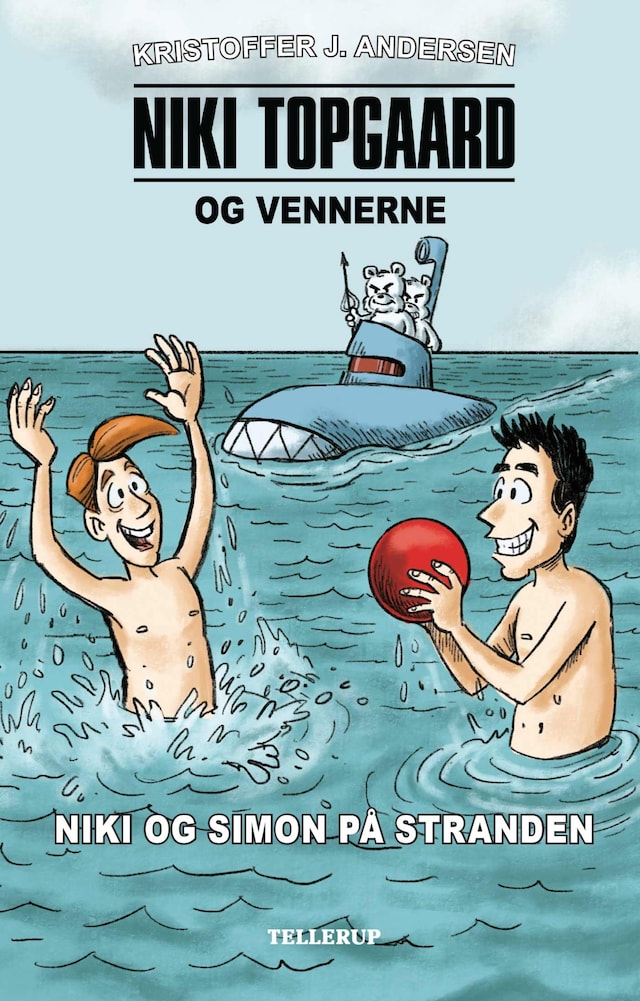 Book cover for Niki Topgaard og vennerne #2: Niki og Simon på stranden (LYT & LÆS)