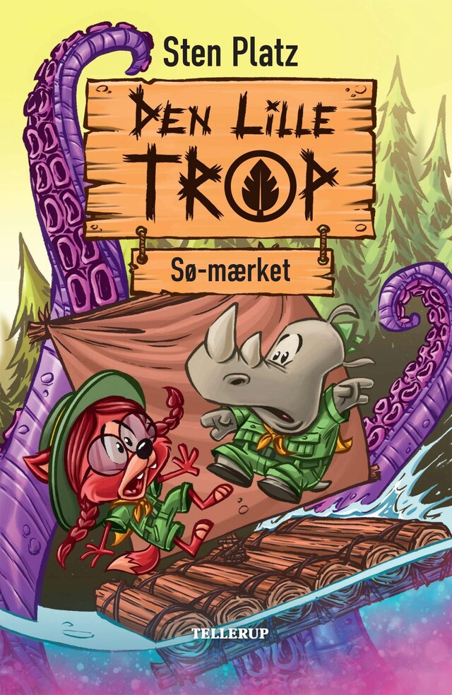 Buchcover für Den lille trop #1: Sø-mærket (LYT & LÆS)