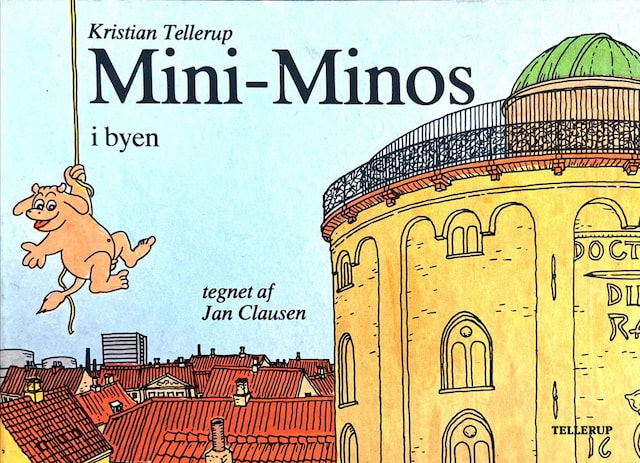 Boekomslag van Mini-Minos #4: Mini-Minos i byen