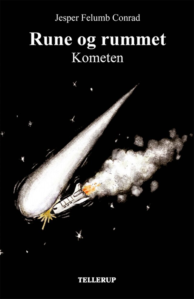 Bogomslag for Rune og rummet #3: Kometen (LYT & LÆS)