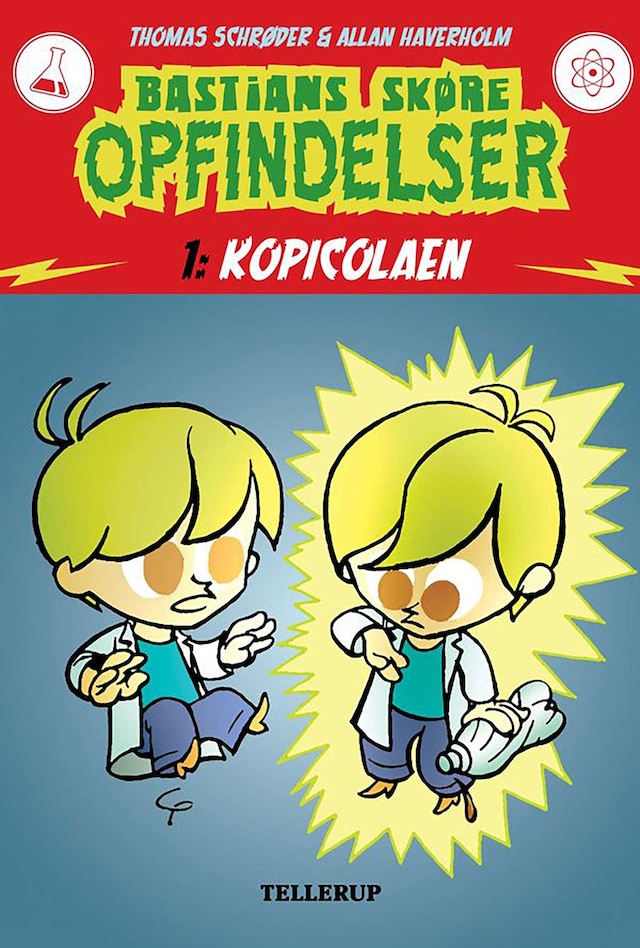 Book cover for Bastians skøre opfindelser #1: Kopicolaen (LYT & LÆS)