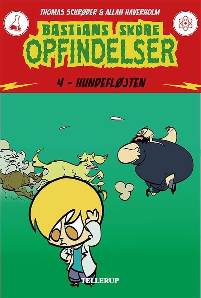 Book cover for Bastians skøre opfindelser #4: Hundefløjten (LYT & LÆS)