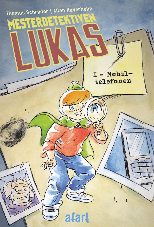 Book cover for Mesterdetektiven Lukas #1: Mobiltelefonen (LYT & LÆS)