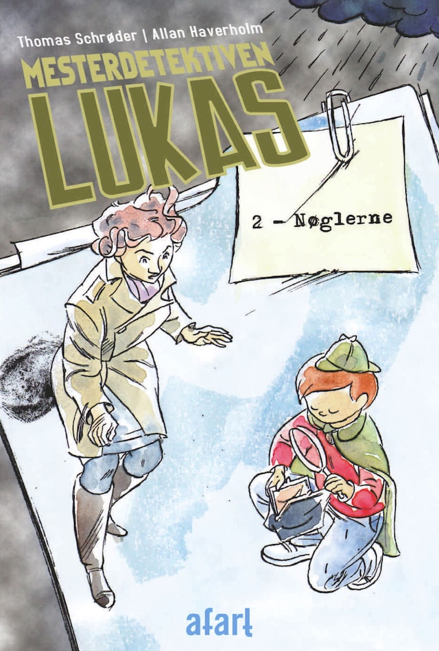 Couverture de livre pour Mesterdetektiven Lukas #2: Nøglerne (LYT & LÆS)