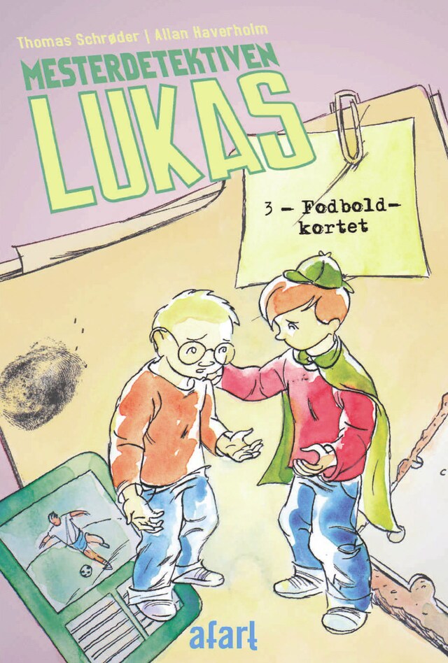 Bokomslag för Mesterdetektiven Lukas #3: Fodboldkortet (LYT & LÆS)