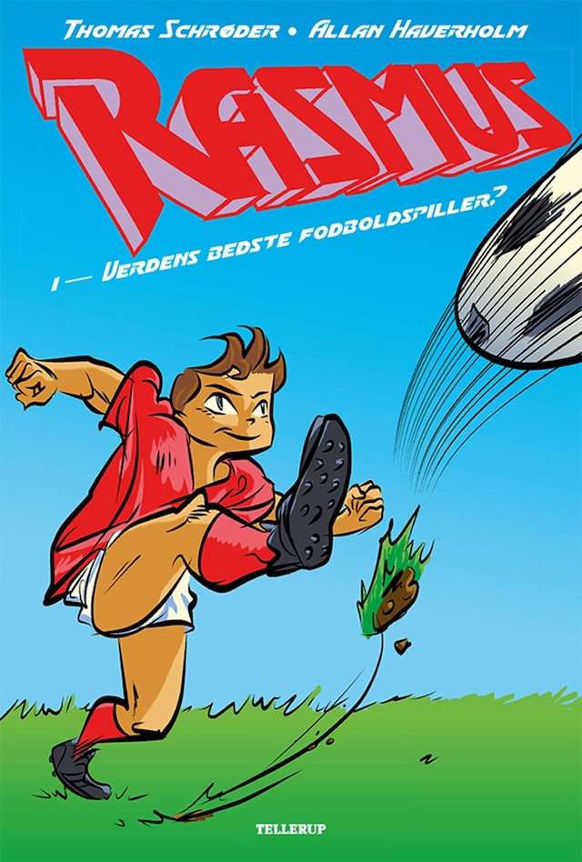 Book cover for Rasmus #1: Verdens bedste fodboldspiller (LYT & LÆS)