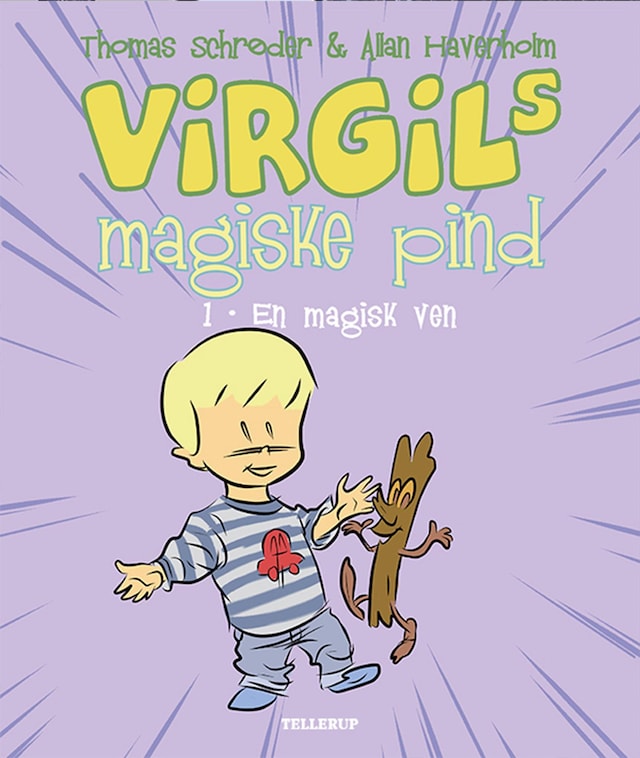 Book cover for Virgils Magiske Pind #1: En Magisk Ven (LYT & LÆS)