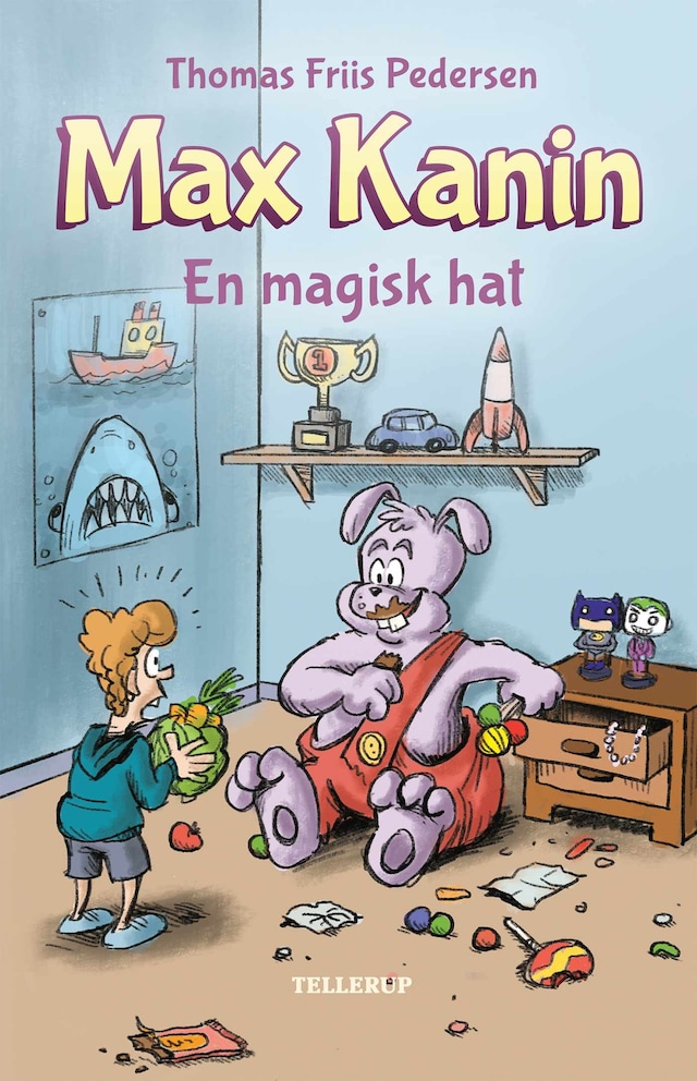 Buchcover für Max Kanin #1: En magisk hat (LYT & LÆS)