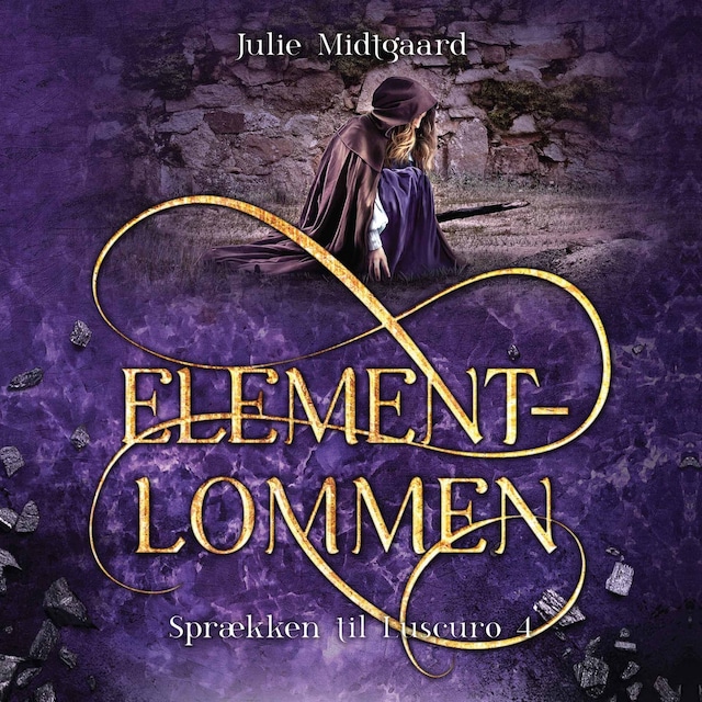 Book cover for Sprækken til Luscuro #4: Elementlommen