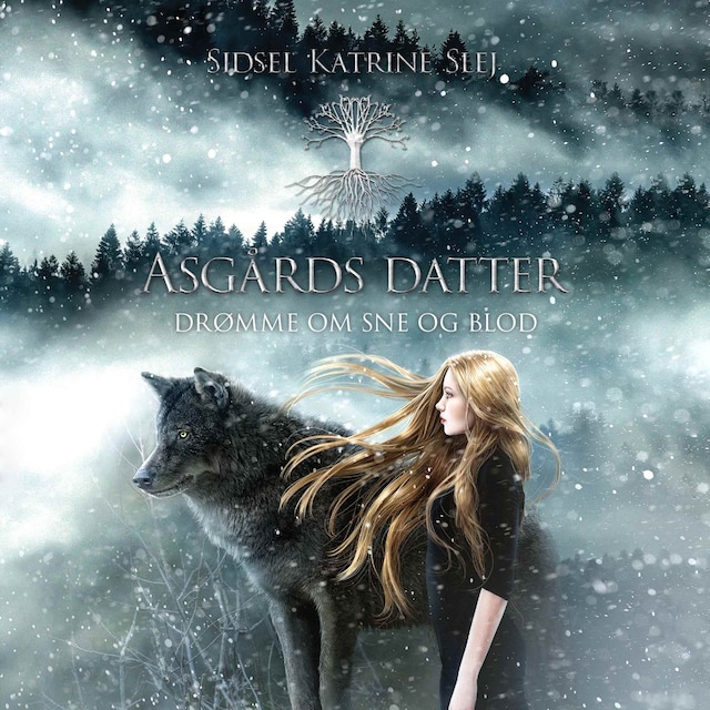 Book cover for Asgårds datter #1: Drømme om sne og blod
