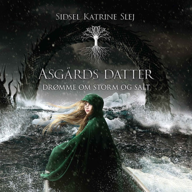 Book cover for Asgårds datter #2: Drømme om storm og salt