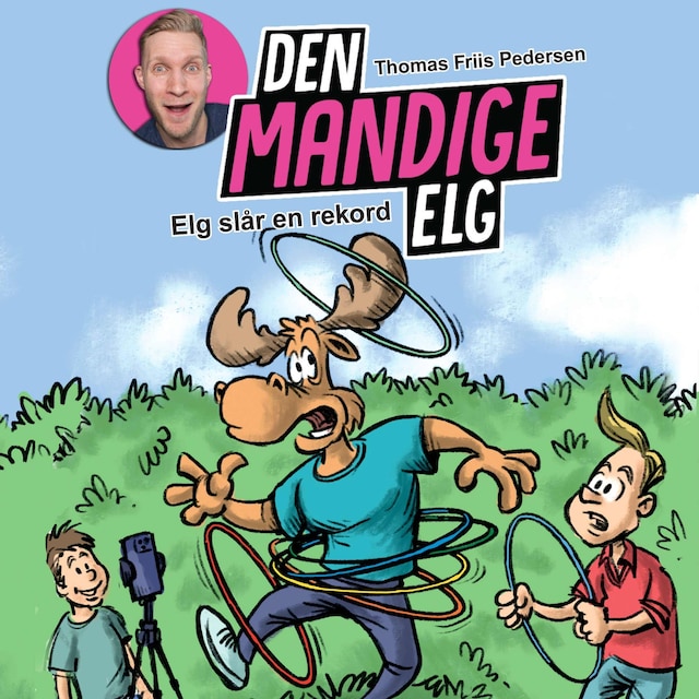 Buchcover für Den Mandige Elg #4: Elg slår en rekord