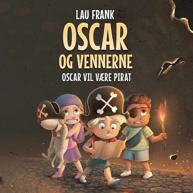 Book cover for Oscar og vennerne #1: Oscar vil være pirat
