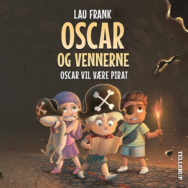 Kirjankansi teokselle Oscar og vennerne #1: Oscar vil være pirat